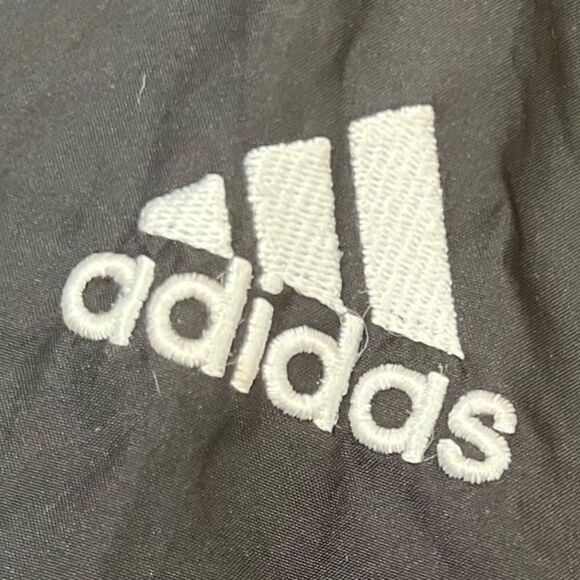ADIDAS Vintage Windbreaker Pullover Jacket Black Men’s Size XL - Picture 3 of 5